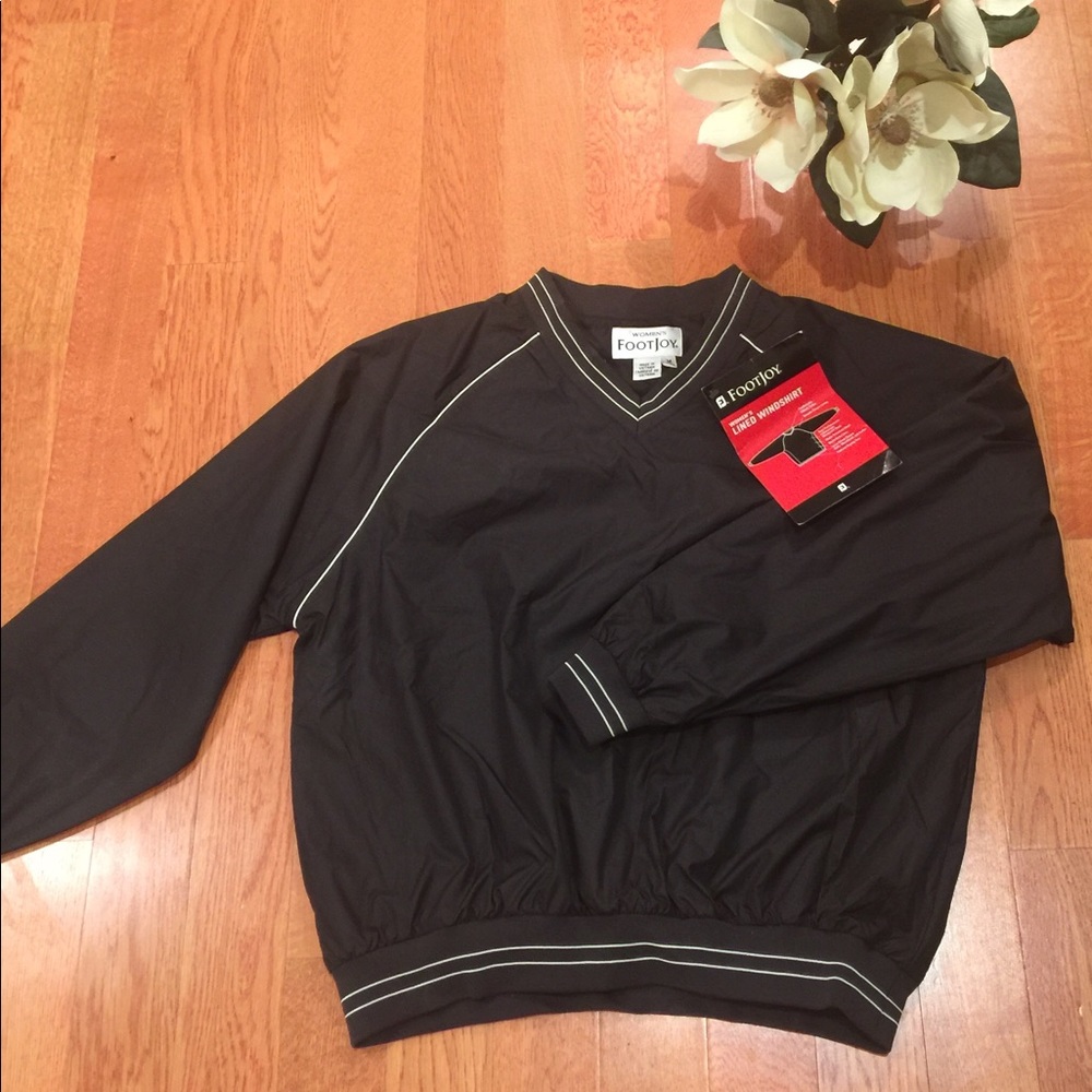 Wonens FootJoy lined Wind Shirt NWT